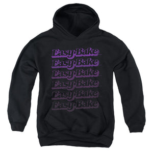 AN OFFCIALLY LICENSED EASY BAKE OVEN FADED YOUTH HOODIE BLACK