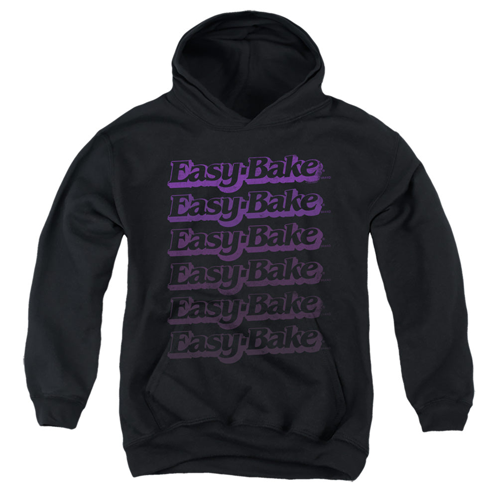 AN OFFCIALLY LICENSED EASY BAKE OVEN FADED YOUTH HOODIE BLACK