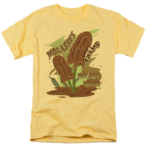 AN OFFCIALLY LICENSED CANDY LAND MELTING MOLASSES POPSICLE V2 MEN'S REGULAR FIT T-SHIRT BANANA