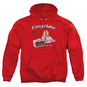AN OFFCIALLY LICENSED EASY BAKE OVEN LIGHTBULB NOT INCLUDED ADULT UNISEX PULLOVER HOODIE RED