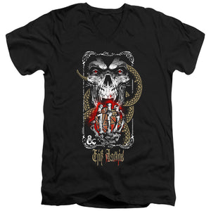 AN OFFCIALLY LICENSED DUNGEONS AND DRAGONS LICH FOR CHAOS MEN'S V-NECK T-SHIRT BLACK