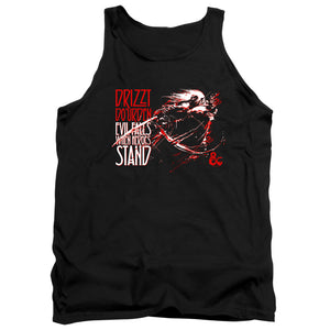AN OFFCIALLY LICENSED DUNGEONS AND DRAGONS EVIL FALLS ADULT UNISEX TANK TOP BLACK