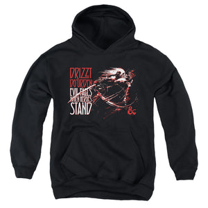 AN OFFCIALLY LICENSED DUNGEONS AND DRAGONS EVIL FALLS YOUTH HOODIE BLACK