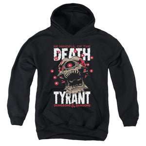 AN OFFCIALLY LICENSED DUNGEONS AND DRAGONS DEATH TYRANT YOUTH HOODIE BLACK