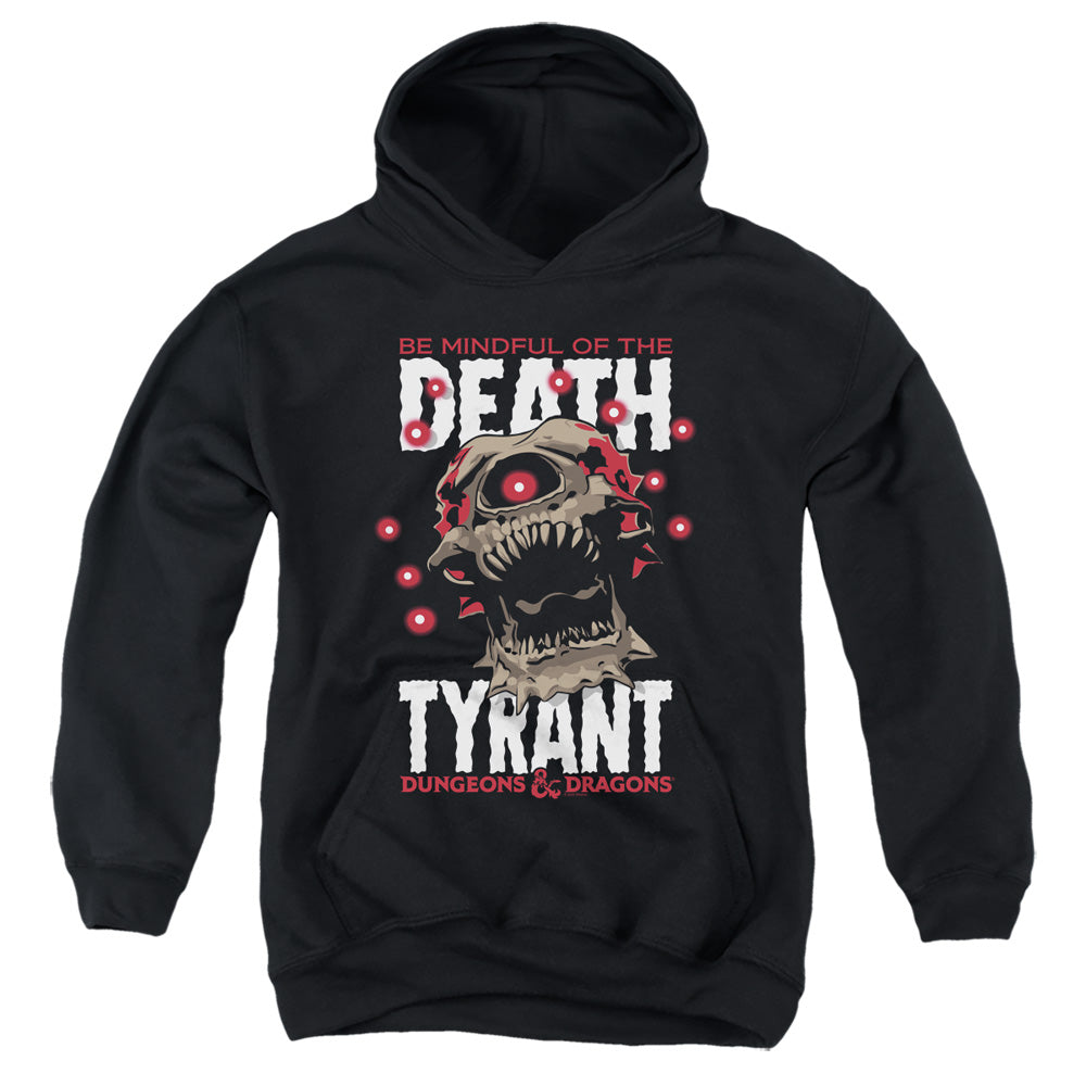 AN OFFCIALLY LICENSED DUNGEONS AND DRAGONS DEATH TYRANT YOUTH HOODIE BLACK