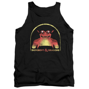 AN OFFCIALLY LICENSED DUNGEONS AND DRAGONS OLD SCHOOL ADULT UNISEX TANK TOP BLACK