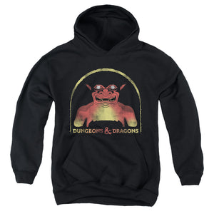 AN OFFCIALLY LICENSED DUNGEONS AND DRAGONS OLD SCHOOL YOUTH HOODIE BLACK