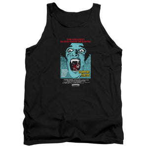 AN OFFCIALLY LICENSED HAMMER HOUSE OF HORROR VAMPIRE CIRCUS DARK ADULT UNISEX TANK TOP BLACK