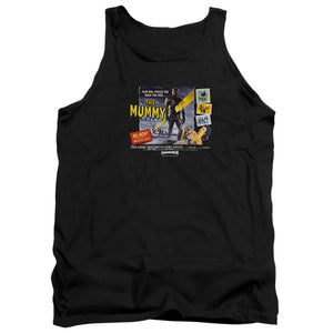 AN OFFCIALLY LICENSED HAMMER HOUSE OF HORROR FEAR WILL FREEZE YOU ADULT UNISEX TANK TOP BLACK