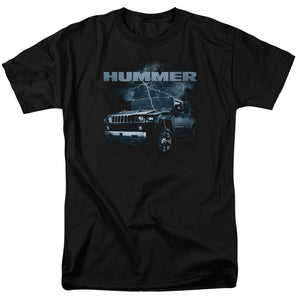 AN OFFCIALLY LICENSED HUMMER STORMY RIDE MEN'S REGULAR FIT T-SHIRT BLACK