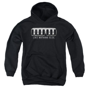 AN OFFCIALLY LICENSED HUMMER GRILL YOUTH HOODIE BLACK