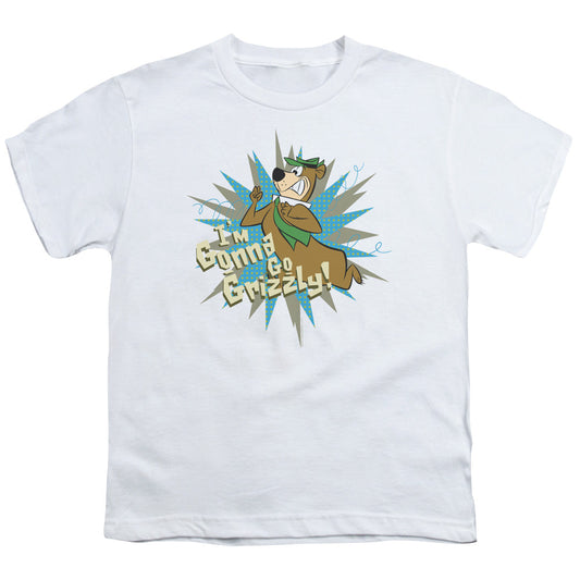 Yogi Bear Going Grizzly Licensed Kid's T-Shirt (Ages 4-7) SM-MD