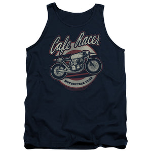 AN OFFCIALLY LICENSED HONDA CAFE RACER ADULT UNISEX TANK TOP NAVY