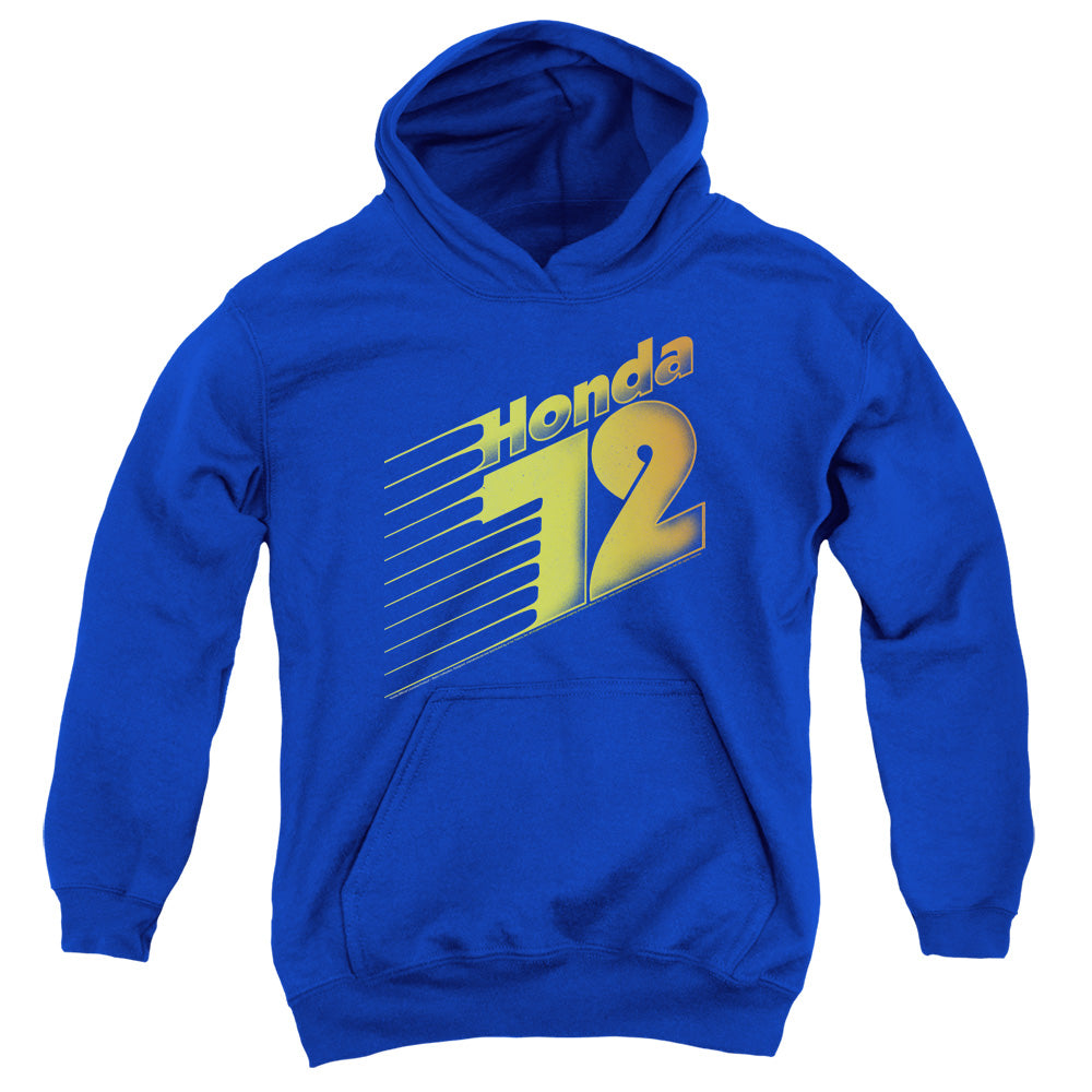AN OFFCIALLY LICENSED HONDA GOOD OL 72 YOUTH HOODIE ROYAL