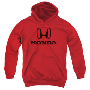 AN OFFCIALLY LICENSED HONDA STANDARD LOGO YOUTH HOODIE RED