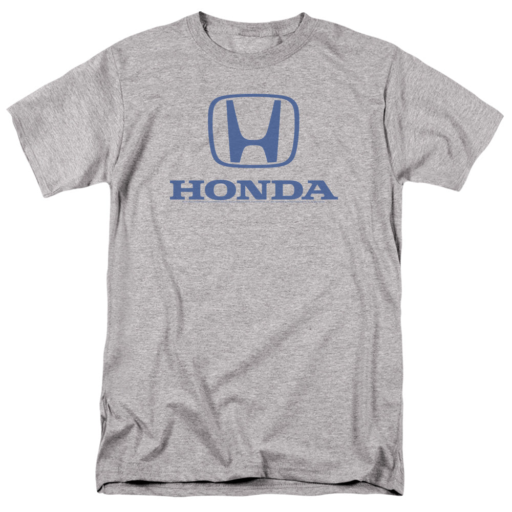 AN OFFCIALLY LICENSED HONDA STANDARD LOGO MEN'S REGULAR FIT T-SHIRT ATHLETIC HEATHER