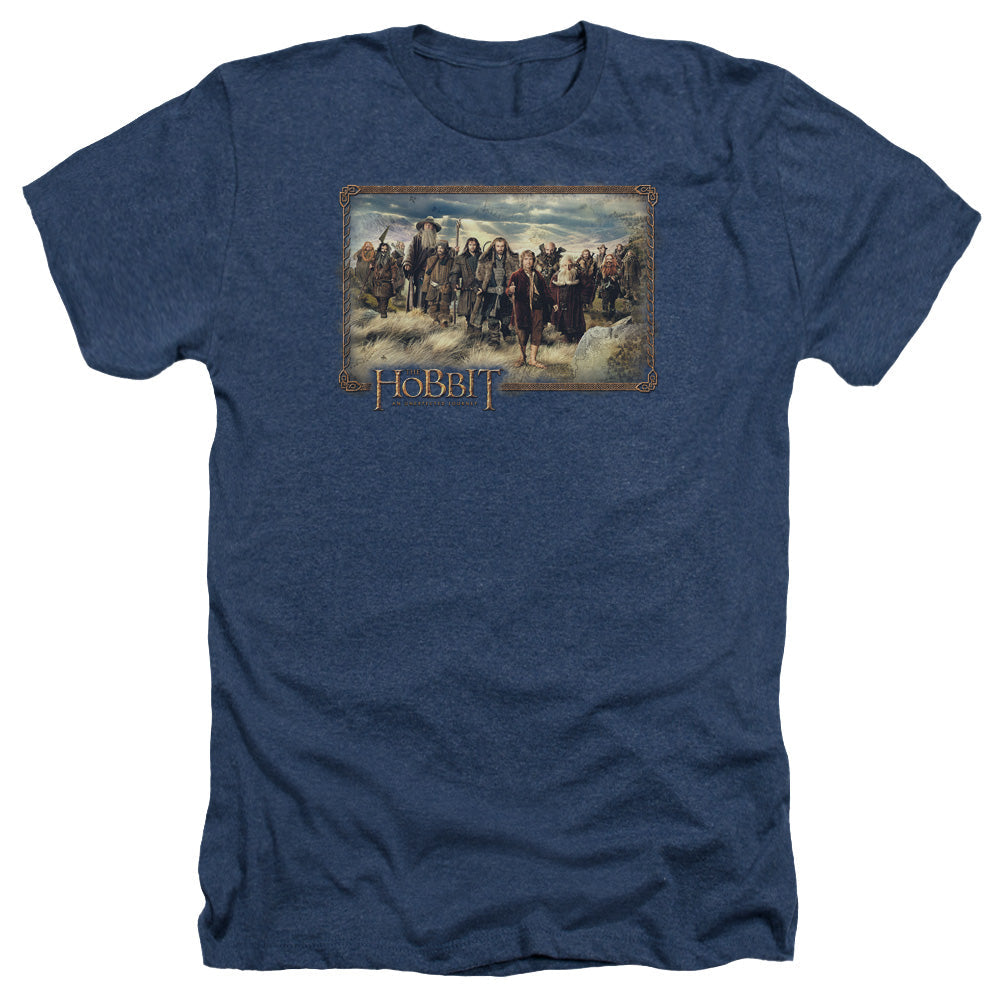 The Hobbit Hobbit & Company Licensed Adult Unisex T-Shirt Heather Tee SM-2X
