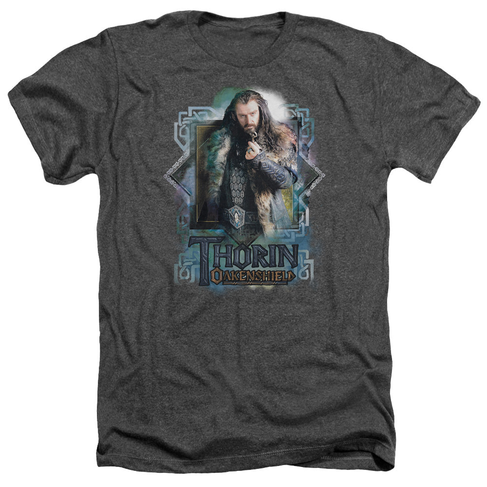 The Hobbit Thorin Oakenshield Licensed Adult Unisex T-Shirt Heather Tee SM-2X