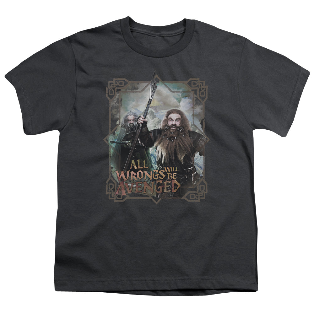 The Hobbit Wrongs Avenged Licensed Kid's T-Shirt (Ages 4-7) SM-XL