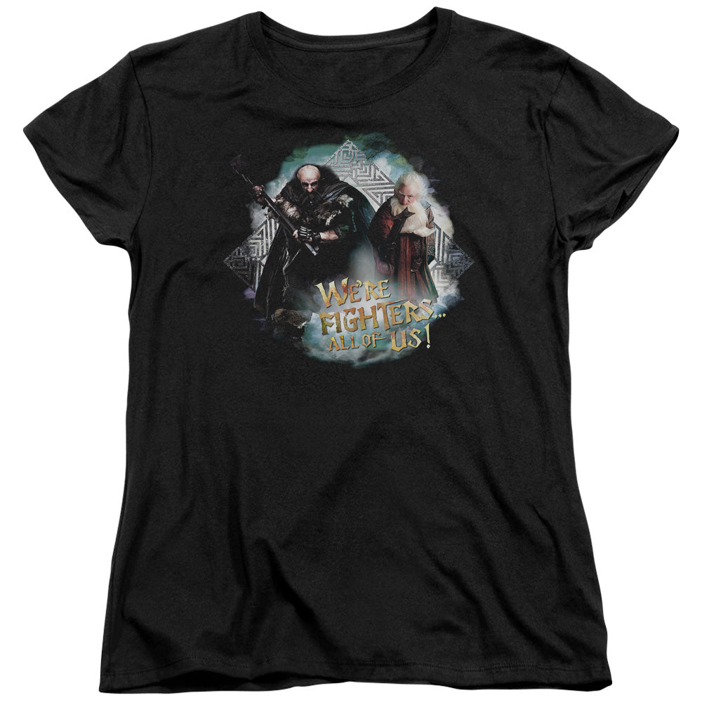 The Hobbit Were Fighers Licensed Women's T-Shirt Regular Fit SM-2X