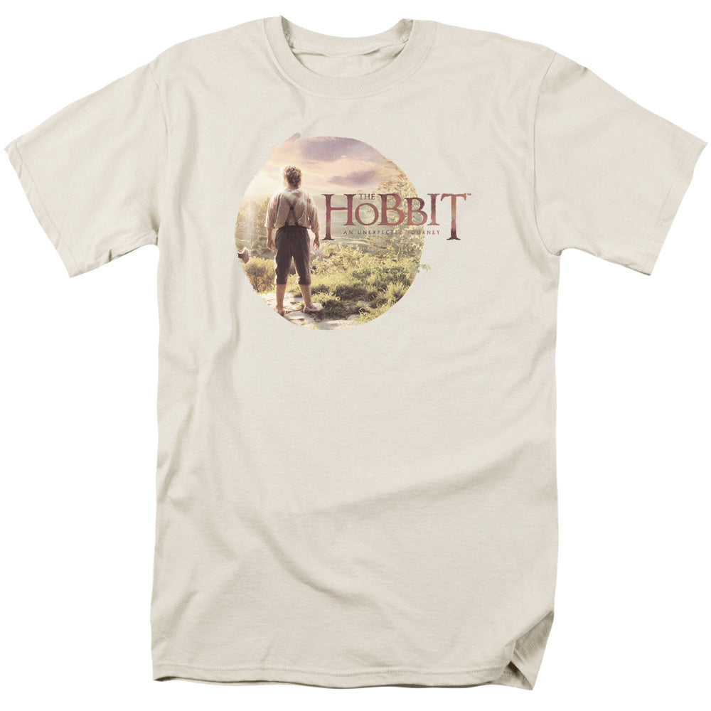 The Hobbit Hobbit In Circle Licensed Adult Unisex T-Shirt Regular Fit Tee SM-3X