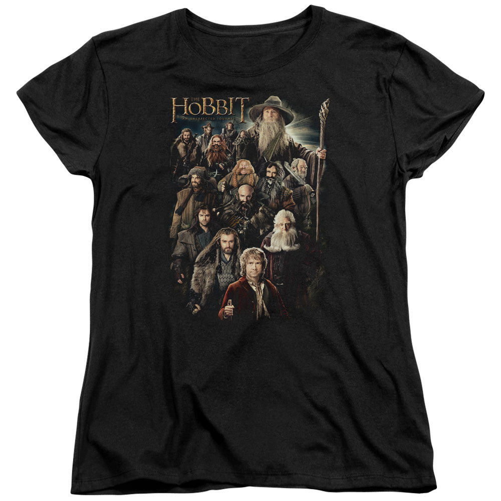 The Hobbit Somber Company Licensed Women's T-Shirt Regular Fit SM-2X