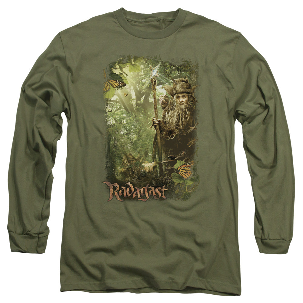 The Hobbit In The Woods Licensed Adult Unisex Long Sleeve T-Shirt SM-2X