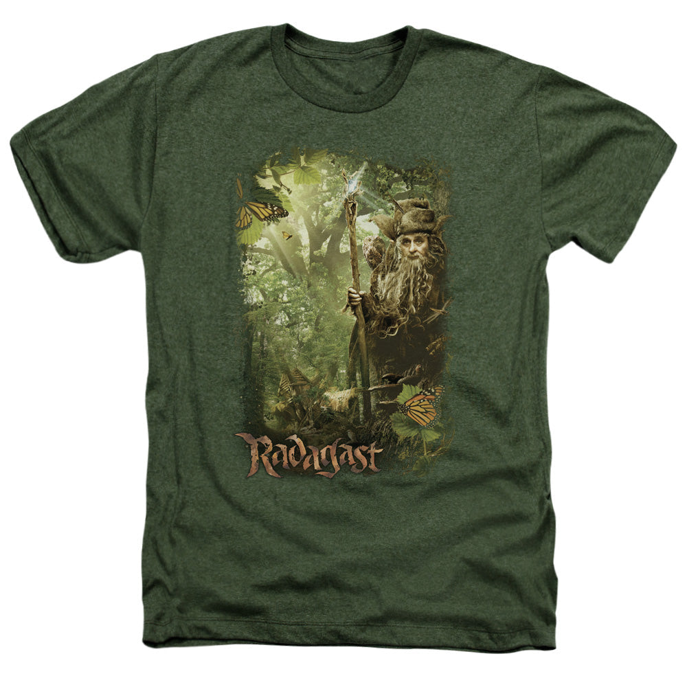 The Hobbit In The Woods Licensed Adult Unisex T-Shirt Heather Tee SM-2X