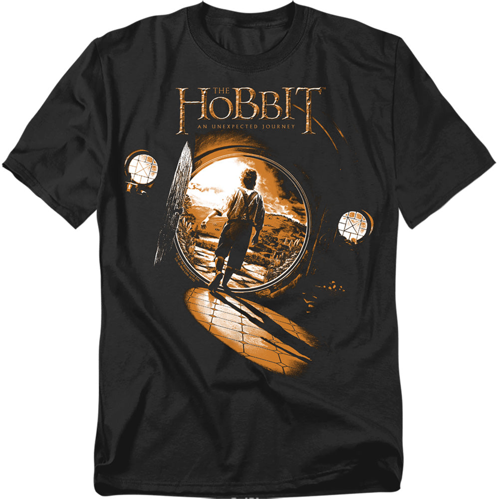 The Hobbit Hobbit Hole Licensed Adult Unisex T-Shirt Regular Fit Tee SM-3X