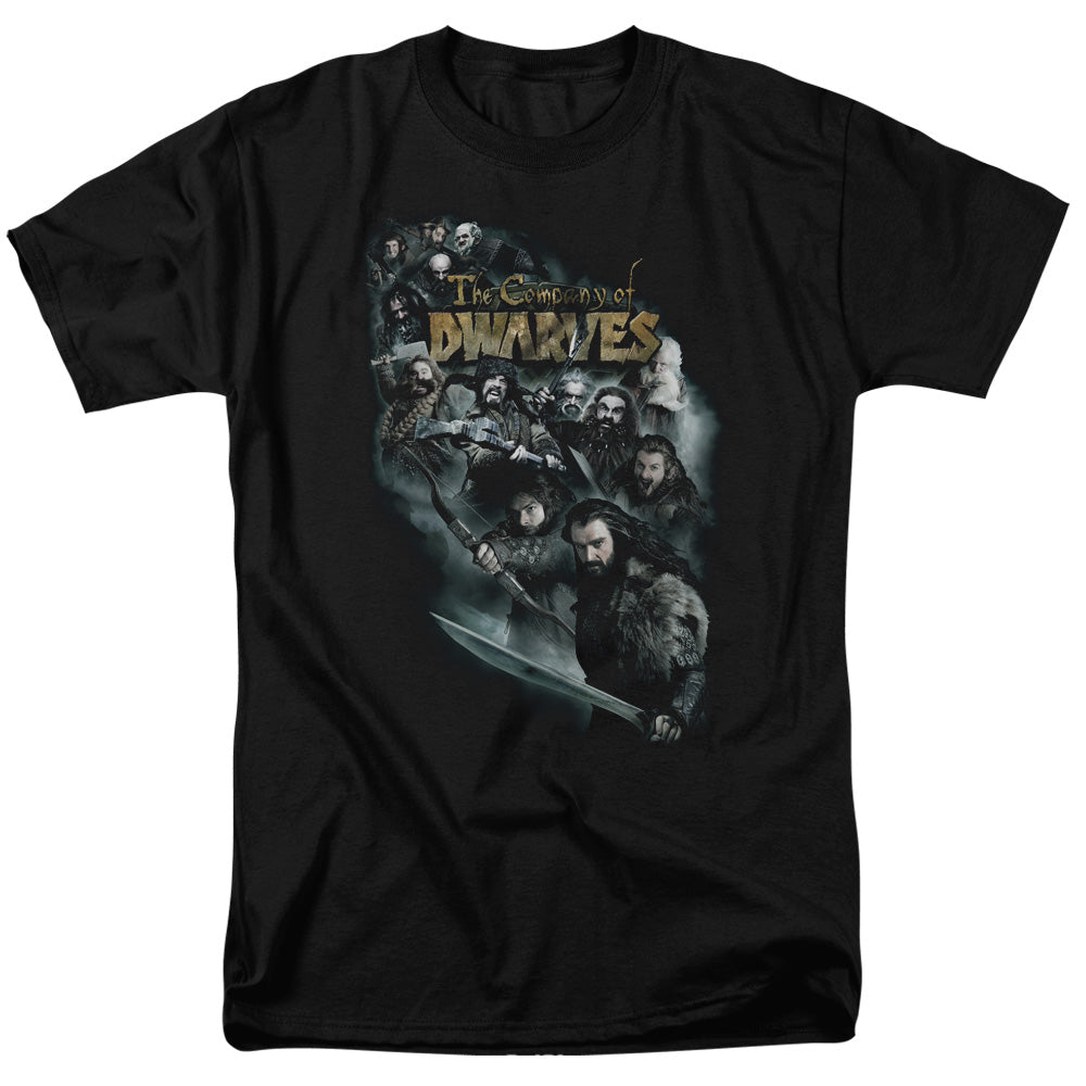 The Hobbit Company Of Dwarves Licensed Adult Unisex T-Shirt Regular Fit Tee