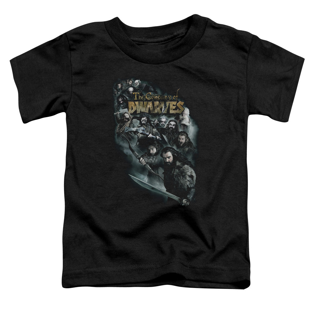 The Hobbit Company Of Dwarves Licensed Toddler T-Shirt LG