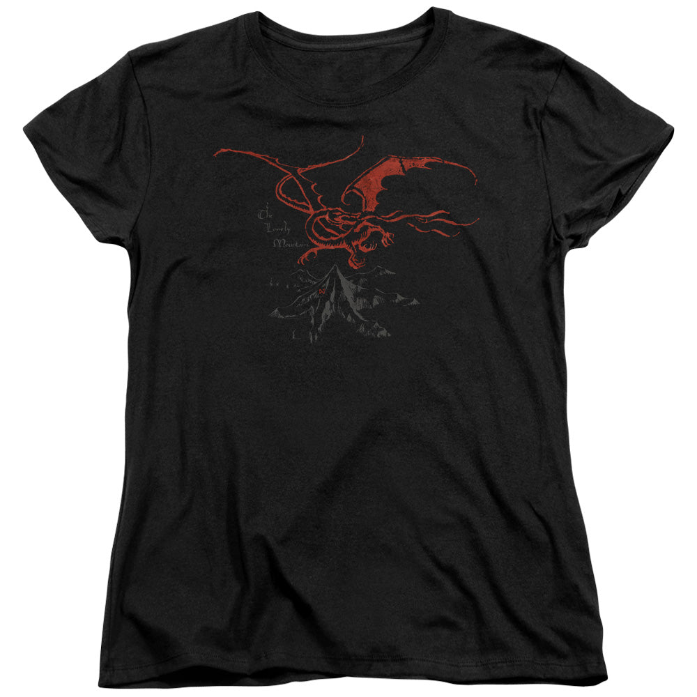 The Hobbit Smaug Licensed Women's T-Shirt Regular Fit SM-2X