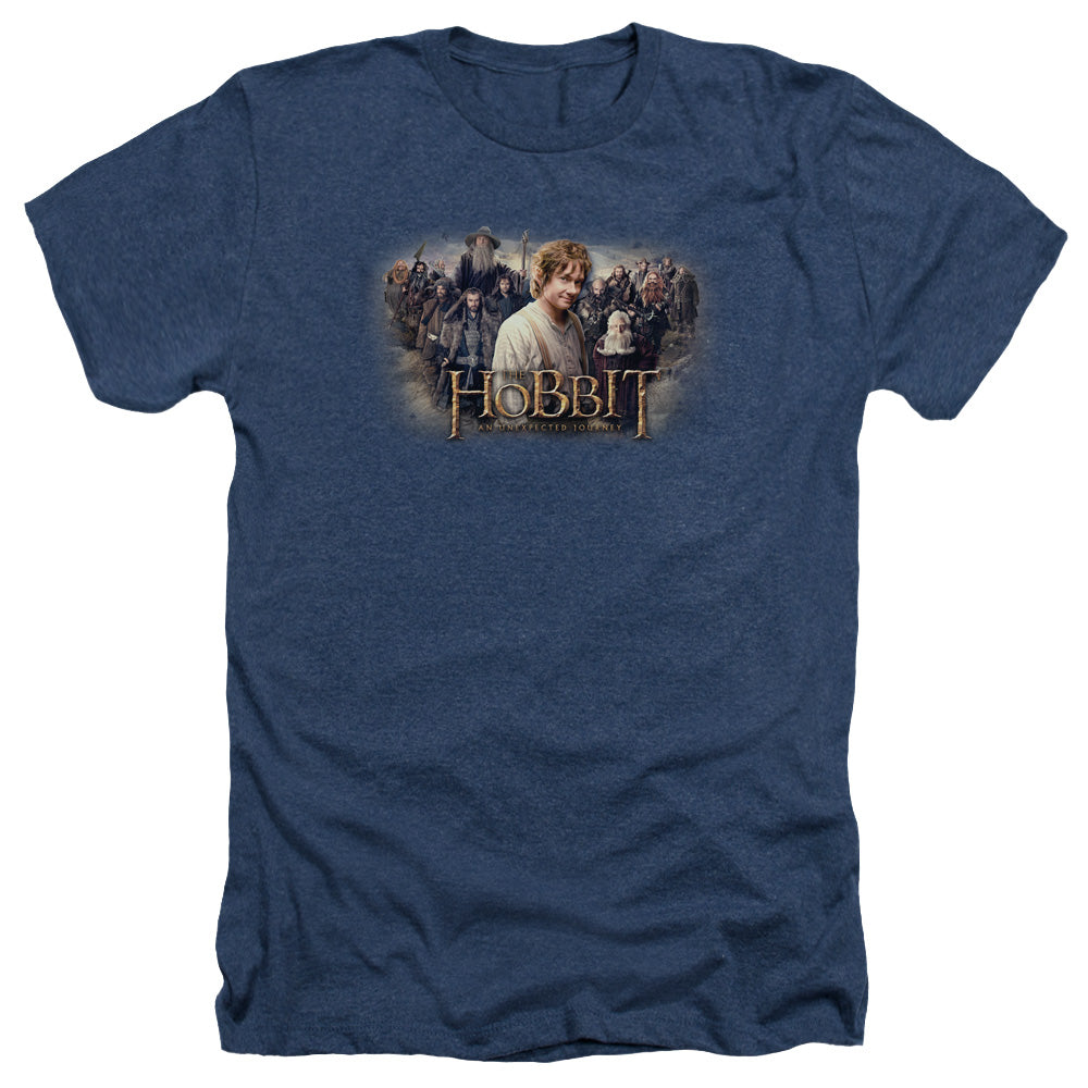The Hobbit Hobbit Rally Licensed Adult Unisex T-Shirt Heather Tee SM-2X