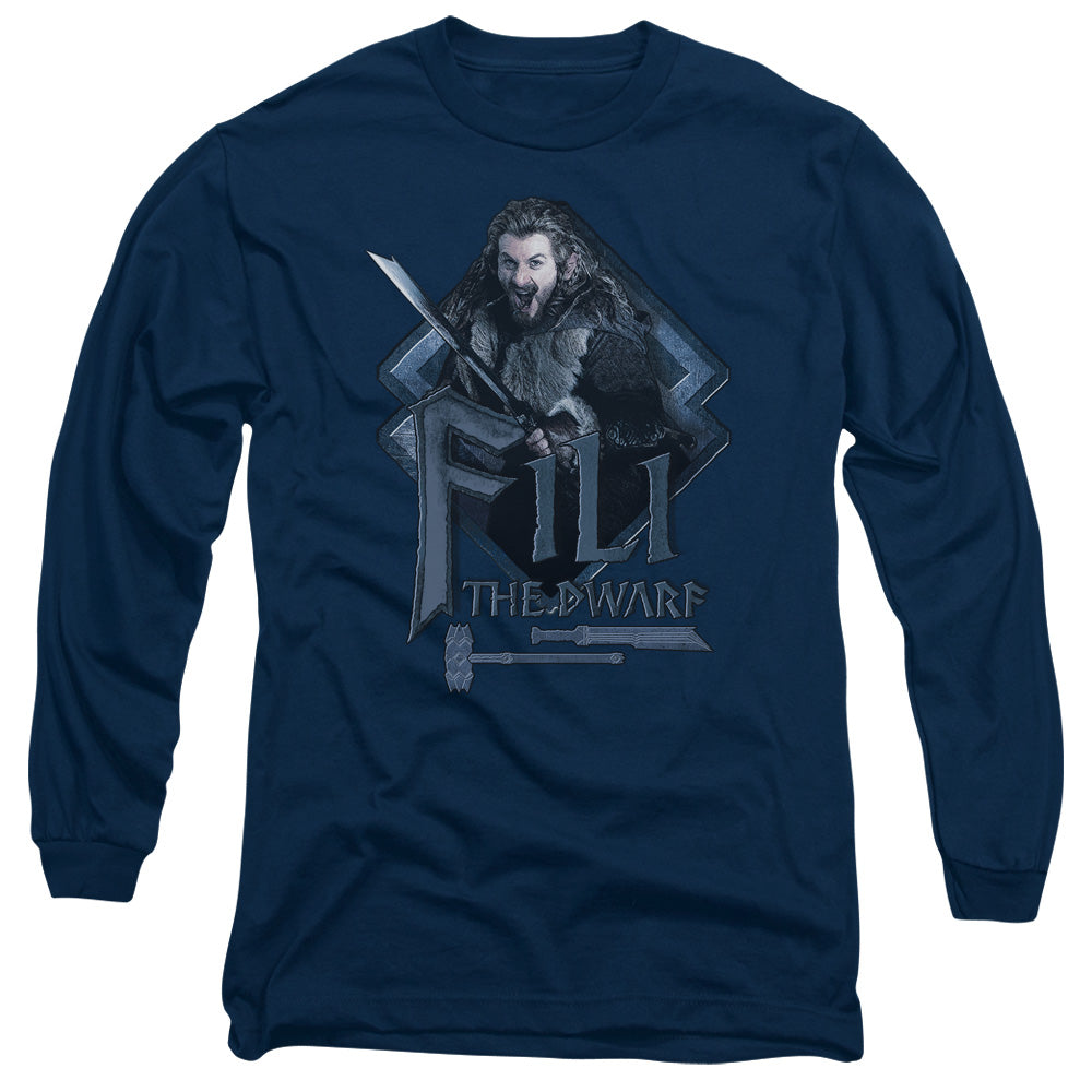 The Hobbit Fili Licensed Adult Unisex Long Sleeve T-Shirt SM-2X