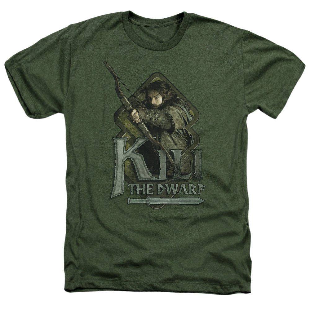The Hobbit Kili Licensed Adult Unisex T-Shirt Heather Tee SM-2X