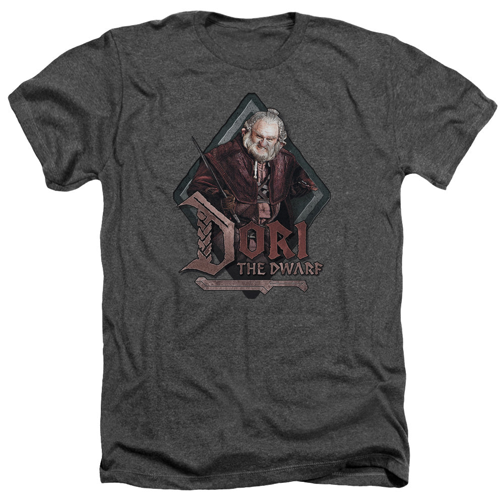 The Hobbit Dori Licensed Adult Unisex T-Shirt Heather Tee SM-2X