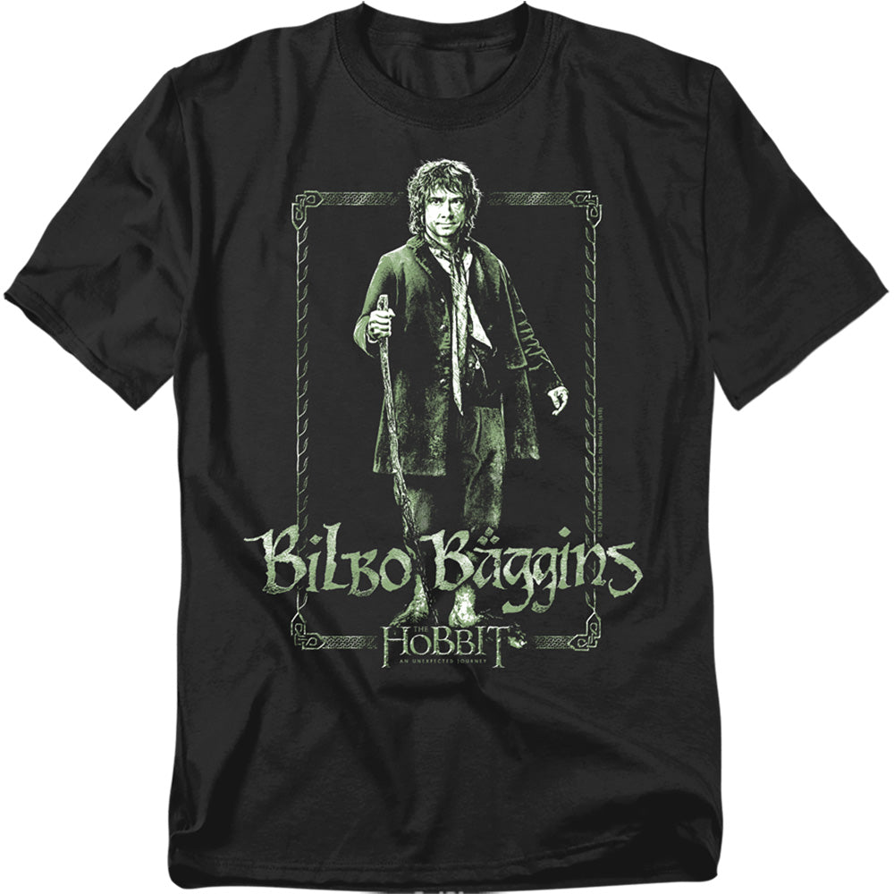 The Hobbit Bilbo Stare Licensed Adult Unisex T-Shirt Regular Fit Tee SM-3X