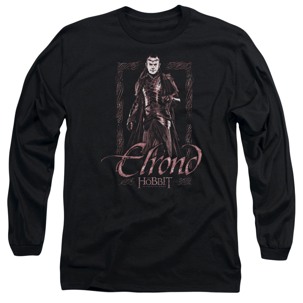The Hobbit Elrond Stare Licensed Adult Unisex Long Sleeve T-Shirt SM-2X