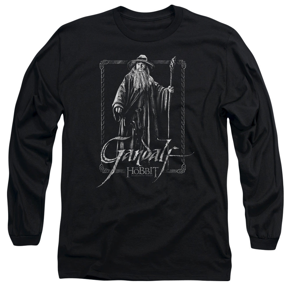 The Hobbit Gandalf Stare Licensed Adult Unisex Long Sleeve T-Shirt SM-2X