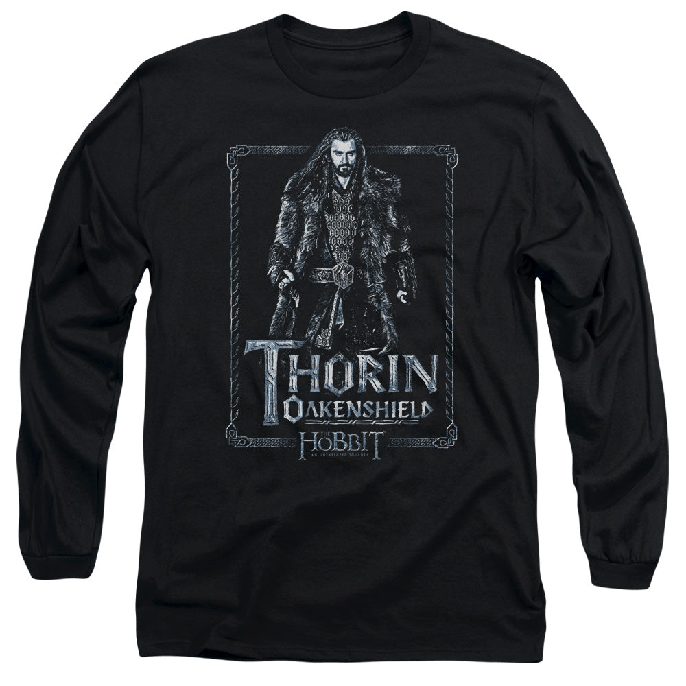 The Hobbit Thorin Stare Licensed Adult Unisex Long Sleeve T-Shirt SM-2X