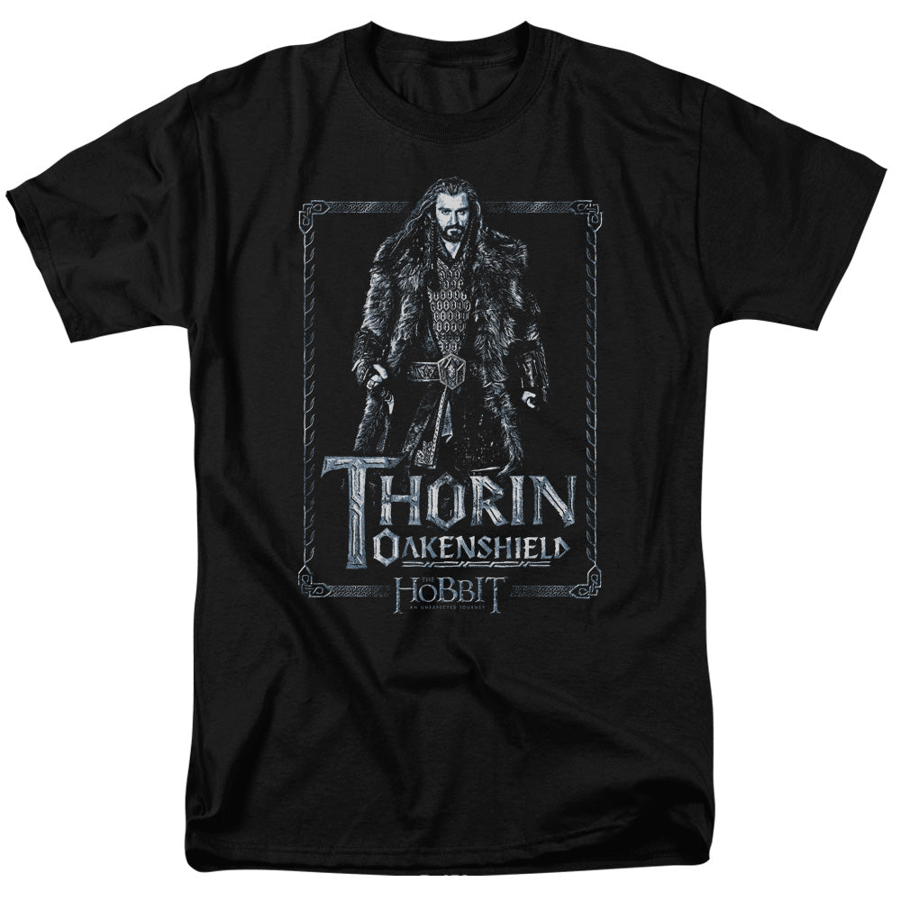 The Hobbit Thorin Stare Licensed Adult Unisex T-Shirt Regular Fit Tee SM-3X