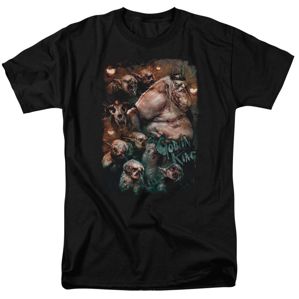 The Hobbit Goblin King Licensed Adult Unisex T-Shirt Regular Fit Tee SM-3X