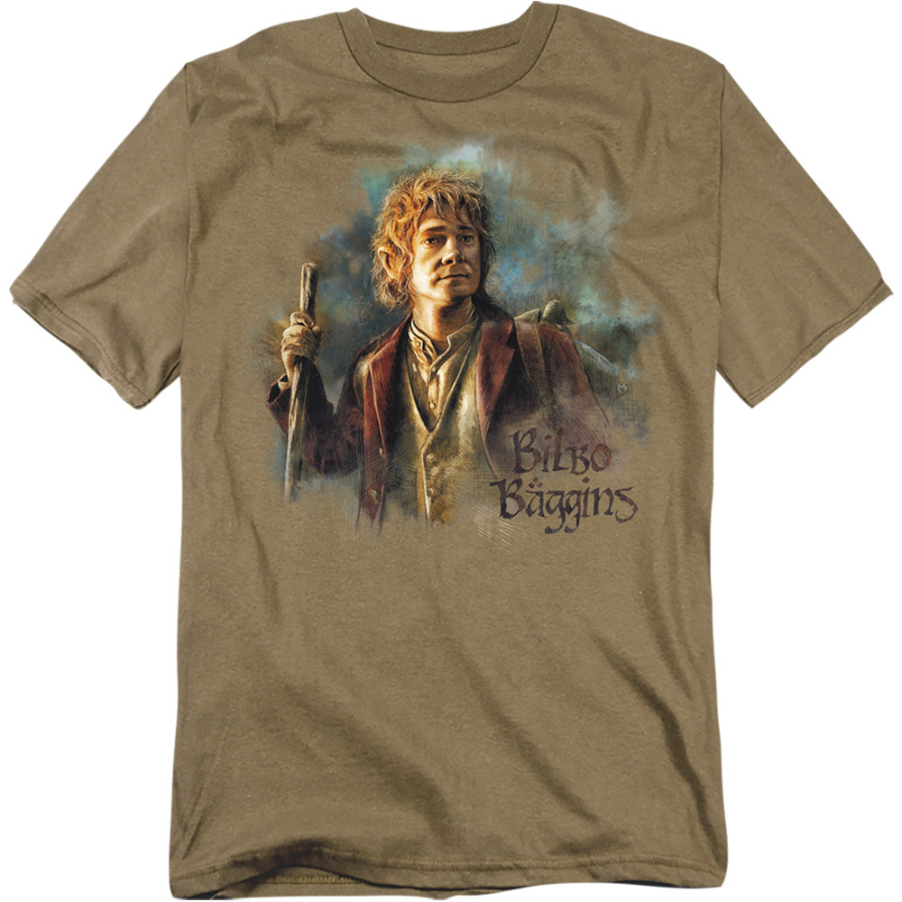 The Hobbit Bilbo Baggins Licensed Adult Unisex T-Shirt Regular Fit Tee SM-3X