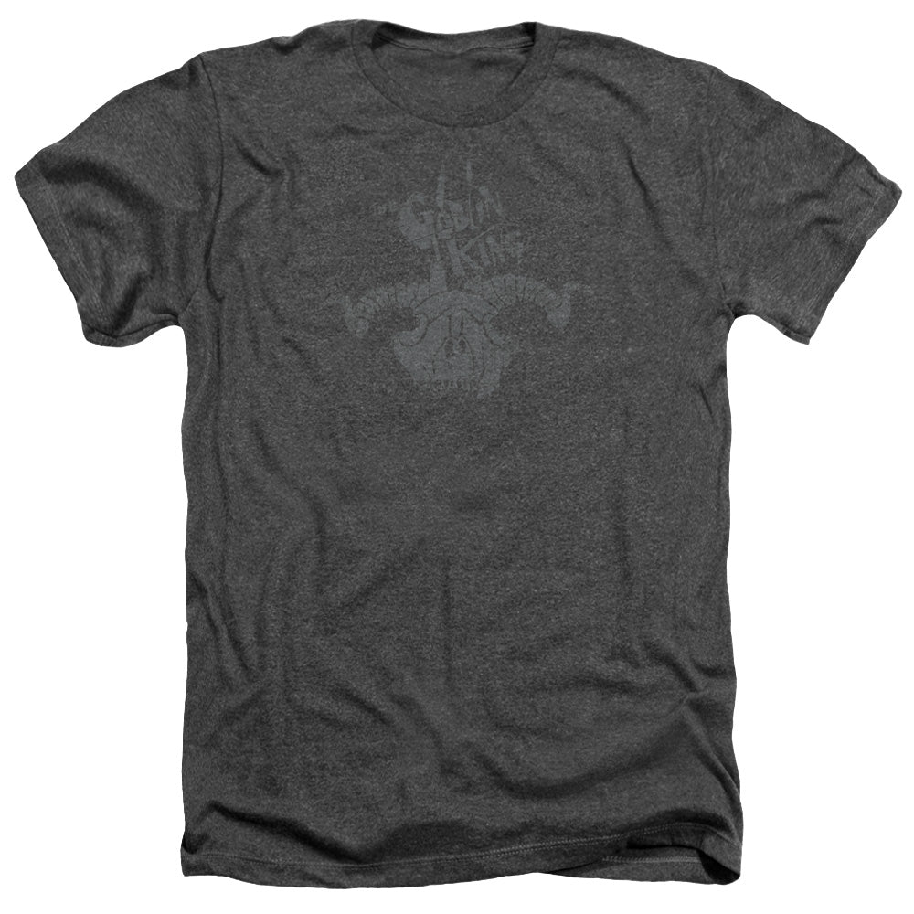 The Hobbit Golin King Symbol Licensed Adult Unisex T-Shirt Heather Tee SM-2X
