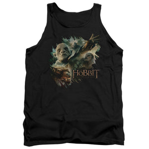 AN OFFCIALLY LICENSED HOBBIT BADDIES ADULT UNISEX TANK TOP BLACK