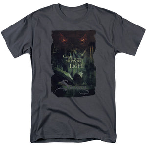 AN OFFCIALLY LICENSED HOBBIT TAUNT MEN'S REGULAR FIT T-SHIRT CHARCOAL