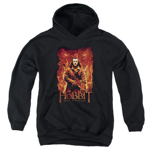 AN OFFCIALLY LICENSED HOBBIT FATES YOUTH HOODIE BLACK