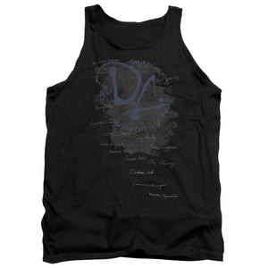AN OFFCIALLY LICENSED HARRY POTTER DUMBLEDORES ARMY ADULT UNISEX TANK TOP BLACK