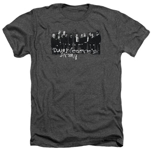 AN OFFCIALLY LICENSED HARRY POTTER AND THE ORDER OF PHOENIX DA SQUAD MEN'S HEATHER T-SHIRT CHARCOAL