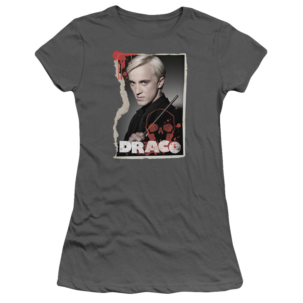 Harry Potter Draco Frame Licensed Women's T-Shirt Juniors SM-XL